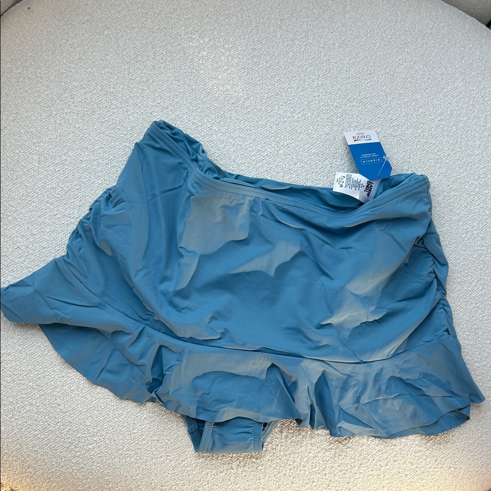 Women's Ruffle Mini Swim Skirt Swim Bottoms